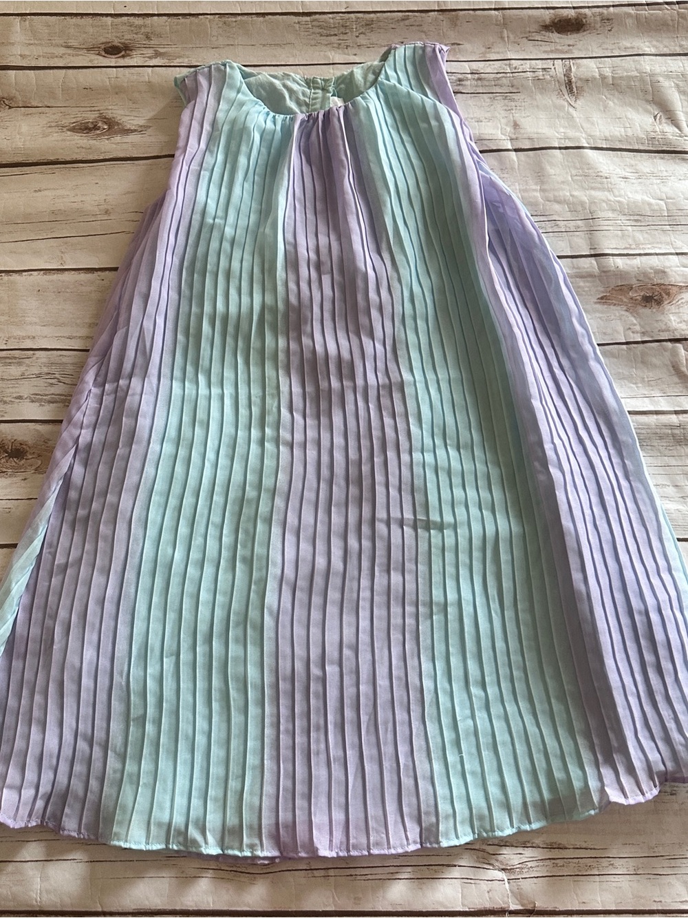 Gymboree pastel pleated dress
